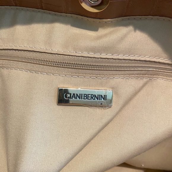 Giani Bernini Croc Embossed Tote - Picture 4 of 11